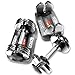 Bayou Fitness Adjustable Dumbbells 5-25 lb (Pair)