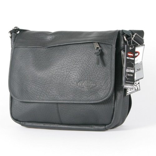 EASTPAK Delegate Messenger Leder black hide - Originalware