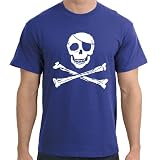 Pirate Skull (Black) T-Shirt