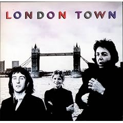 Paul McCartney and Wings London Town 1978 UK vinyl LP PAS10012