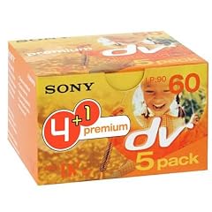 Sony DVM 60 PRE mini DV-Camcorder-Kassette (60min) 4+1er Aktionspack