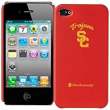 Skullcandy iPhone4 NCAA Snap-On Case USC Trojans - 1 Pack - Retail Packaging - Red