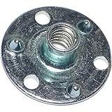 Hard-to-Find Fastener 014973323110 Brad Hole Tee Nuts, 8-32 x 1/4-Inch