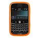 Solid Orange Durable Rubber Soft Silicone Skin Cover Case for RIM Blackberry Bold 9000 Smartphone