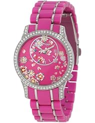 Ed Hardy Womens JA-PK Jasmine Pink Watch
