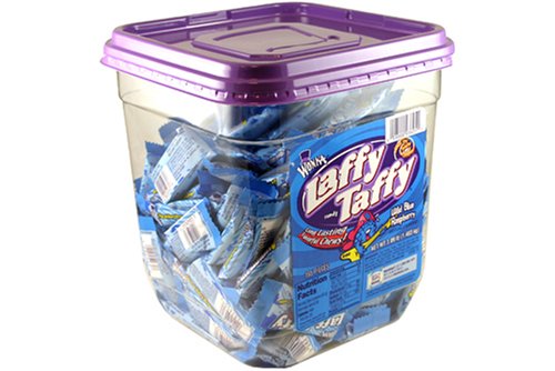 Laffy Taffy Tub Wild Blue Raspberry 165 Pieces by Raspberry Candy