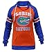 Women's Florida Gators Athletic Hoodies Sporty Sweatshirts - Orange & Blue