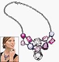 Avon Wild Orchid Bib Necklace