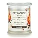 One Fur All Can All-100% Natural Soy Wax, 20 Fragrances Odor Eliminator, Up to 60 Hours Burn Time, Non-Toxic, Eco-Friendly Reusable Glass Jar Scented Pet House Candle, Fires, Pack of 1, Fireside