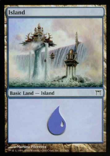 Magic the Gathering: Island (C) (Foil) - Champions of Kamigawa