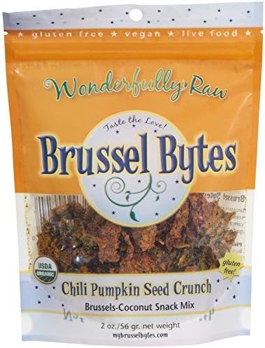 Wonderfully Raw Brussel Bytes - Chili Pumpkin Seed Crunch - 2 oz by Wonderfully Raw