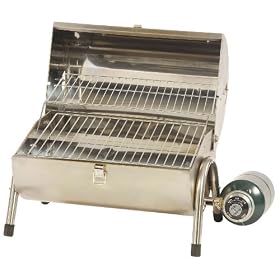 Stansport Portable Stainless Steel Propane Barbeque Grill