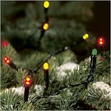 120x MICRO LED MULTI-COLOURED fairy lights, 8.3m, Christmas