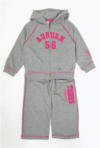 Buy Auburn Tigers Girl's Toddler Hoodie Pants Set by Colosseum