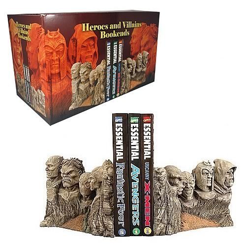 Mount Marvel Heroes & Villains Bookends (Marvel Action Figure - )