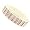 White Gold Tone Stretchable Link Tennis Bracelet with Diamond Cut Cubic Zirconia Crystal Four Strands Pink and Clear