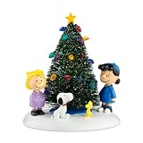 Peanuts Village from Department 56 O Christmas Tree