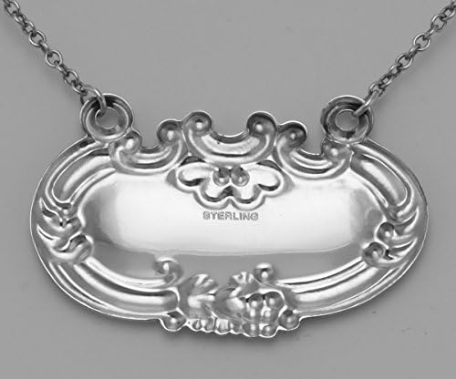 Bourbon Liquor Decanter Label/Tag - Sterling Silver