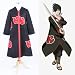 NARUTO - Team Taka Cloak Cape Hooded Gr. M (160-170cm) Akatsuki Cosplay Costume avec LIVRAISON GRATU