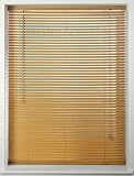 Dark Teak - EMBOSSED Wood / Wooden Effect Venetian Blind / Blinds - 60x160cm