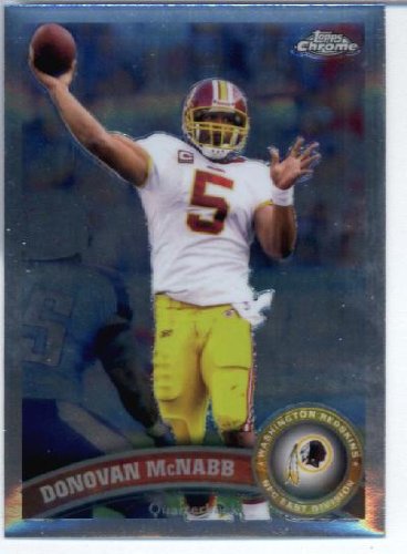2011 Topps Chrome Football Card #TC198 Donovan McNabb - Washington Redskins- NFL Trading Card in Protective Screwdown Case!