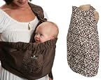 Balboa Baby Sling With Nursing Cover:Brown Cocoa