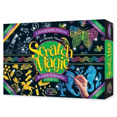 Childrens Toyshop  Toys : Scratch Magic Scratch & Sparkle(r) Deluxe Kit