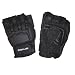 Half Finger Hard Back Armored Gloves - Black - S/M