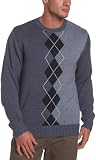 Geoffrey Beene Men's Colorblock Argyle Crewneck Sweater