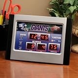 New York Giants Commemorative LED Scoreboard Alarm Clock