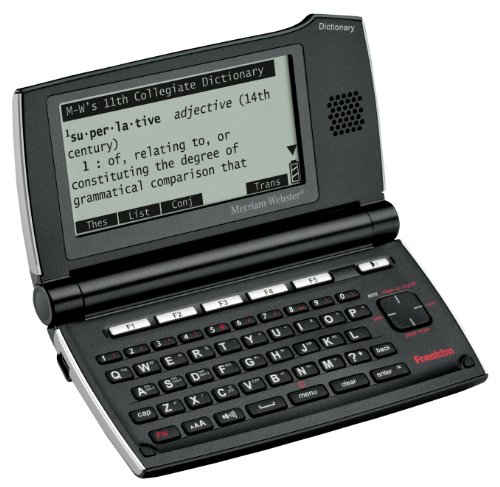 Franklin Electronics SCD-2110 Merriam Webster Speaking Collegiate Dictionary Electronic Reference Device On Sale