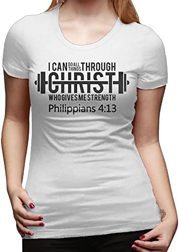 Girls Philippians 413 Bible Scripture Short Sleeve T Shirt