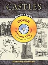 Castles CD-ROM and Book (Dover Electronic Clip Art)