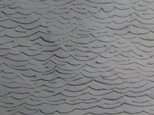 Water Polymer Clay Texture plate Quarter Sheet