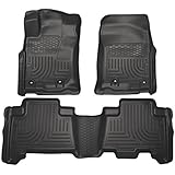 Husky Liners WeatherBeater Front and 2nd Seat Custom Fit Floor Liner - (Black)