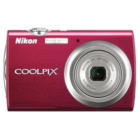 Nikon Coolpix S230 10MP Digital Camera with 3x Optical Zoom and 3 inch Touch Panel LCD (Gloss Red)
