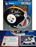 Jack Lambert Signed Steelers t/b Pro Helmet HOF'90