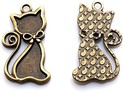 Meal dish cameo stand cameo frame setting UV resin accessories self-made parts for Yoshi Kaneko ribbon Cat cat five for handmade