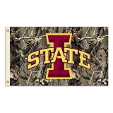 Iowa State Cyclones 3 Ft. X 5 Ft. Flag W/Grommets - Realtree Camo Background