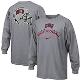 Nike UNLV Runnin' Rebels Ash 2008 Practice Long Sleeve T-shirt