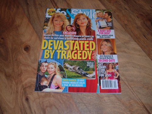Life & Style Weekly Magazine-October 6, 2008 issue-Nicole Richie and Mandy Moore.