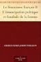 Le f�minisme fran�ais II L'�mancipation politique et familiale de la femme