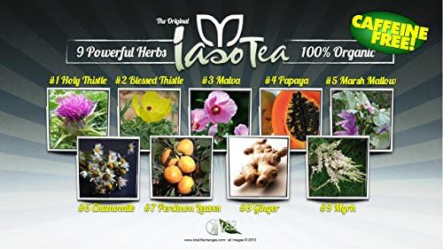 TLC Iaso Tea + HCG Combo - Best Detox &amp; Weight Loss Natural Tea (4 Weeks Supply) - 100% Natural Organic Herbs Tea - Best Way to Lose Weight / Fat Buring / Cleanse &amp; Detox Your Body