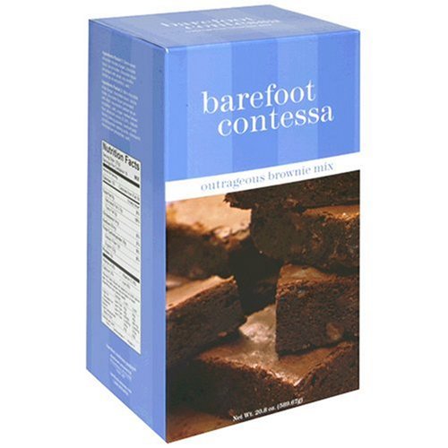 Barefoot Contessa Outrageous Brownie Mix, 20.8-Ounce Boxes (Pack of 3) by Stonewall Kitchen