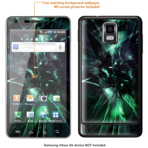 Protective Decal Skin STICKER for AT&T Samsung Infuse 4G case cover Infuse-570