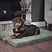 Petmaker Water-Resistant Dog Bed - Orthopedic Dog Bed with Removable Washable Cover, Non-Slip Bottom, and Egg Crate Style Foam - 44in Large Pet Mattress - Puppy Essentials (Green)