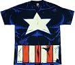 Captain America Navy Costume T-shirt Tee