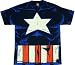 Search : Captain America Navy Costume T-shirt Tee