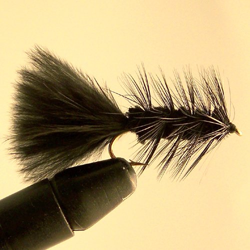 Wooly Bugger Color: Black; Size: 10