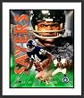 Gale Sayers Chicago Bears NFL Framed 8x10 Photograph Legends Collage